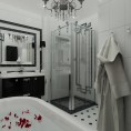 Ванная комната в стиле ар- деко